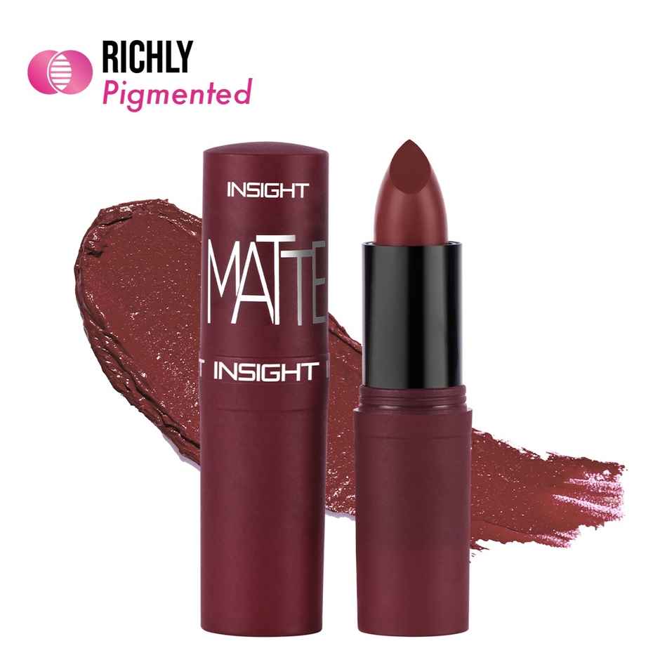 Insight Cosmetics Matte Lipstick - A21 Belgian Brown