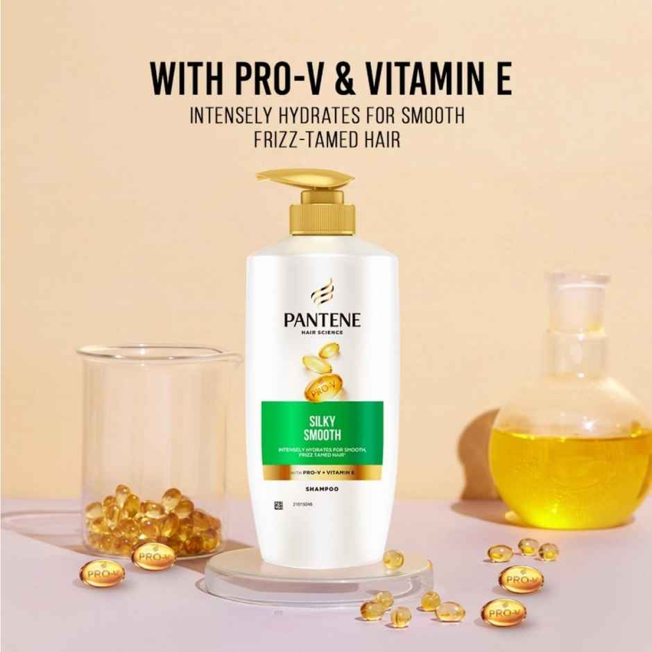 Pantene Pro-V Advanced Hairfall Solution, Silky Smooth Care Shampoo