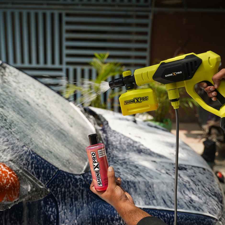 ShineXPro Thick Foam Car Wash Shampoo Concentrate | pH Neutral | Shine Enhancing Formula Combo