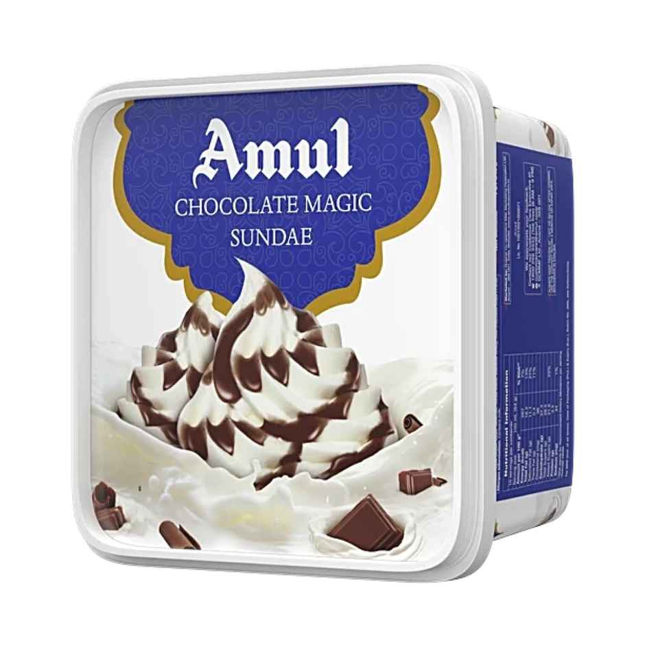 Amul Chocolate Magic Sundae Ice Cream Tub