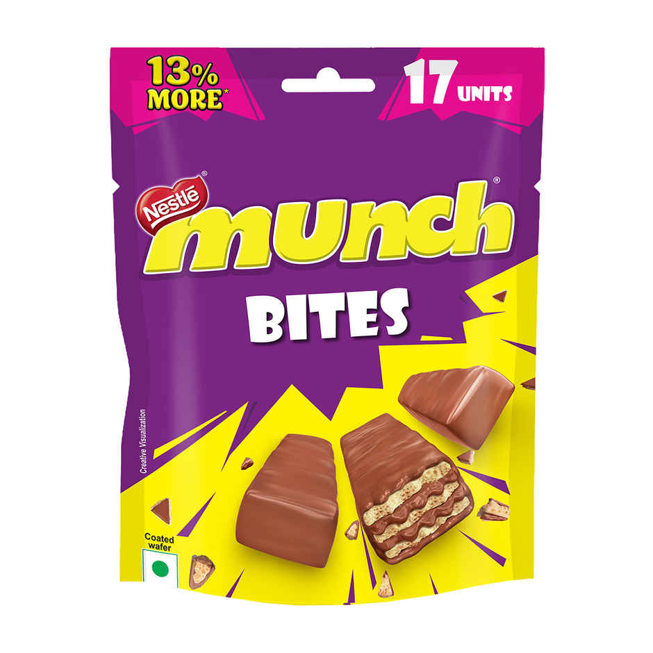 Nestle Munch Choco Coated Wafer Bar | Sharebag