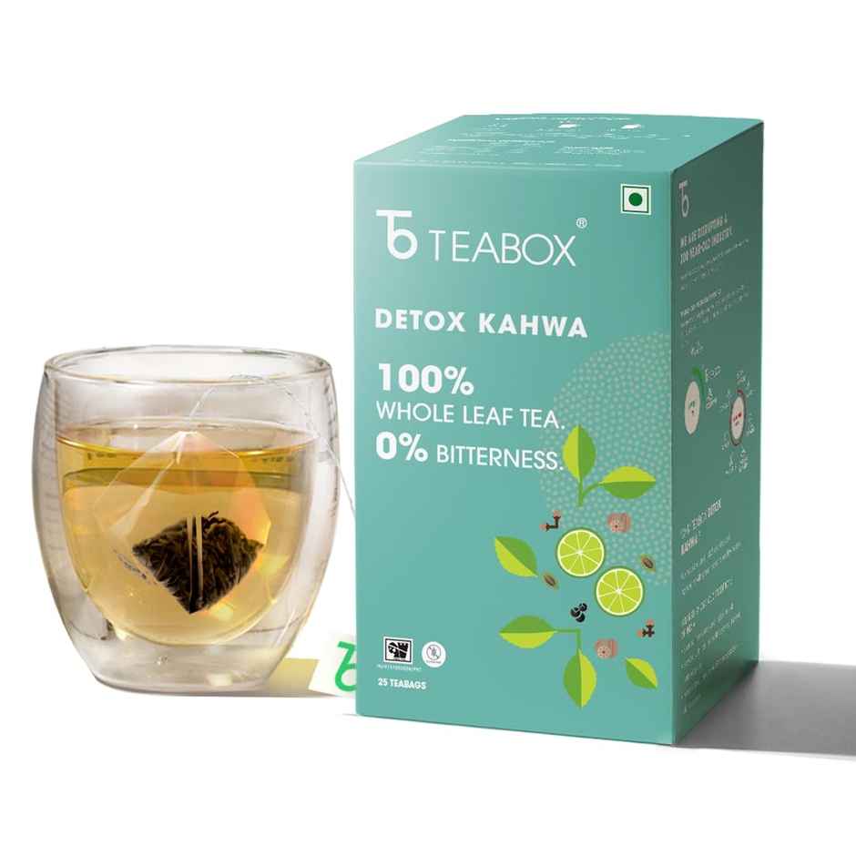 Teabox Detox Kahwa - Fresh Spiced Green Tea