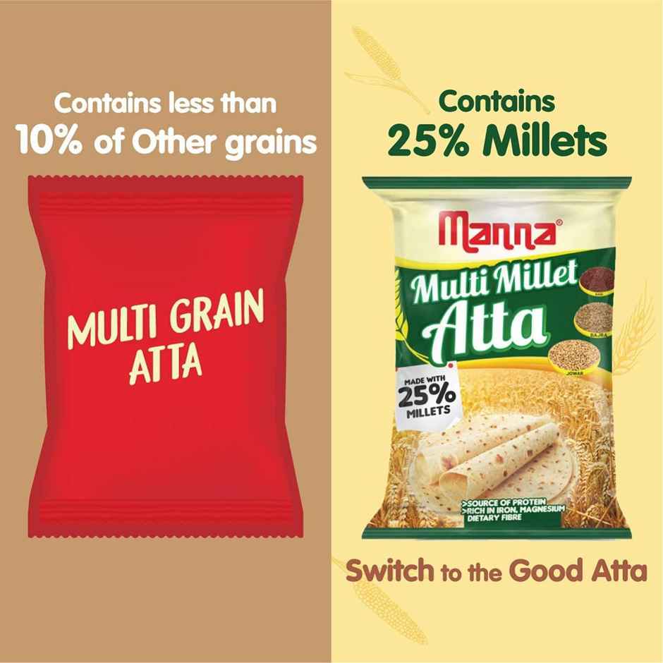 Manna Foods Multi Millet Atta