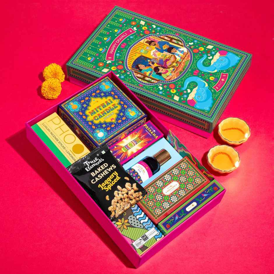 Diwali Magic Collection | Diwali Gift Hamper | Pack Of 10 | Phool