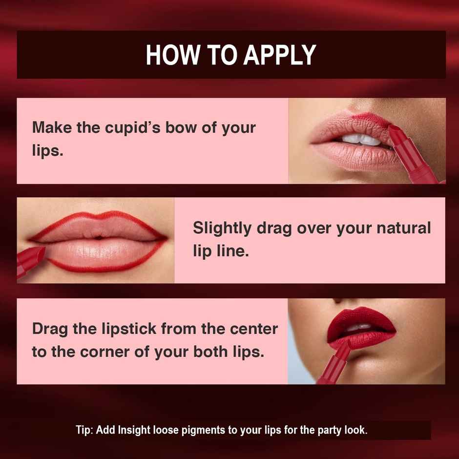 Insight Cosmetics Matte Lipstick - A21 Belgian Brown