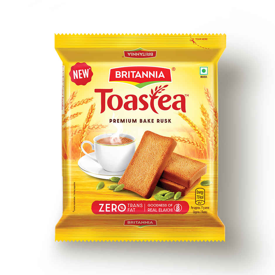 Britannia Toastea Bake Elaichi Rusk | Combo