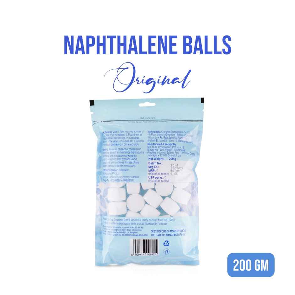 BAY6 Naphthalene Balls Insect Repellent Long Lasting