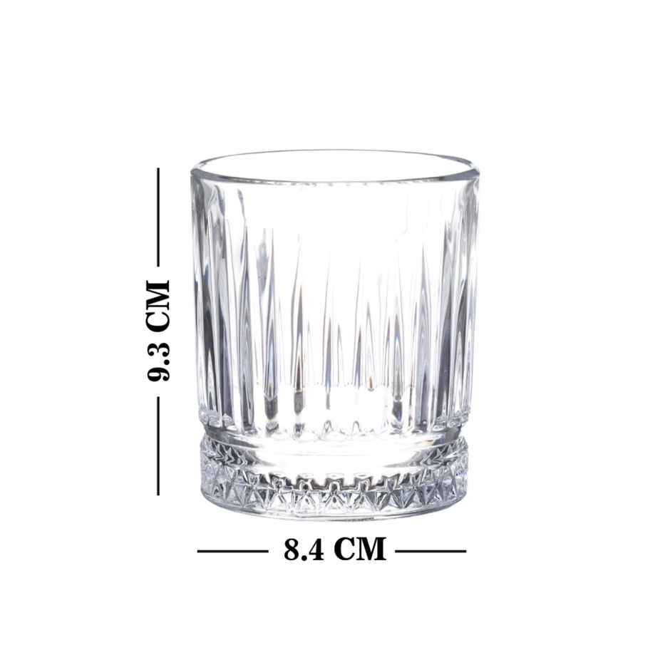 Skb1518 Dubai Whisky Glass | Set of 6 Pcs | 330 ml | Sanjeev Kapoor
