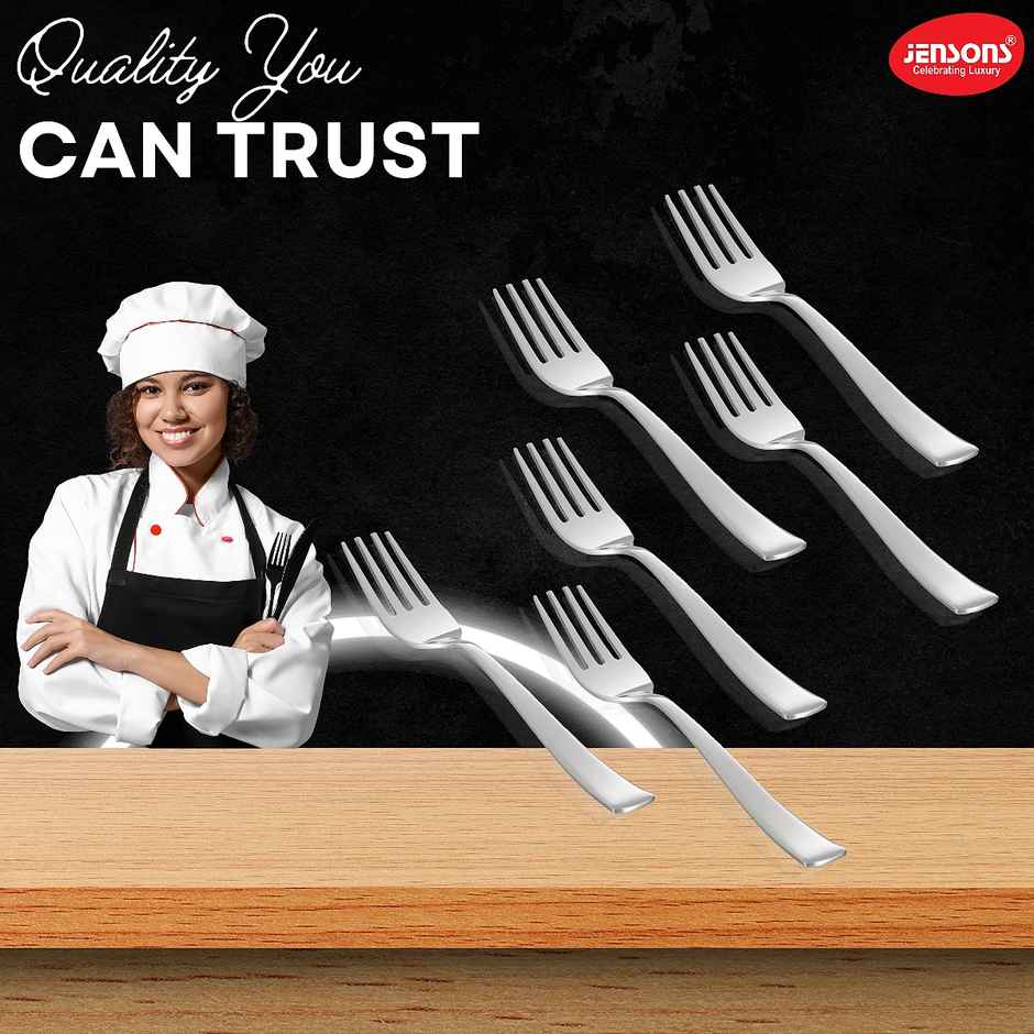 Jensons Flow Tea Fork Set of 6