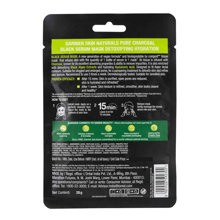 Garnier Charcoal Mask