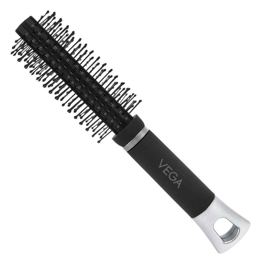 VEGA Mini Round Hair Brush For Adding Curls | Volume & Waves In Hair| Men And Women (R6-Rb)