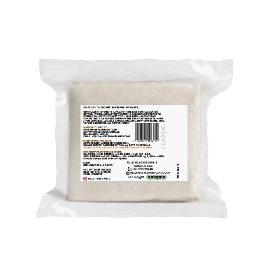 Health On Plants Classic Tofu