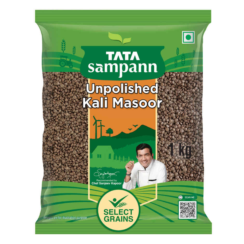 Tata Sampann Unpolished Kali Masoor Dal