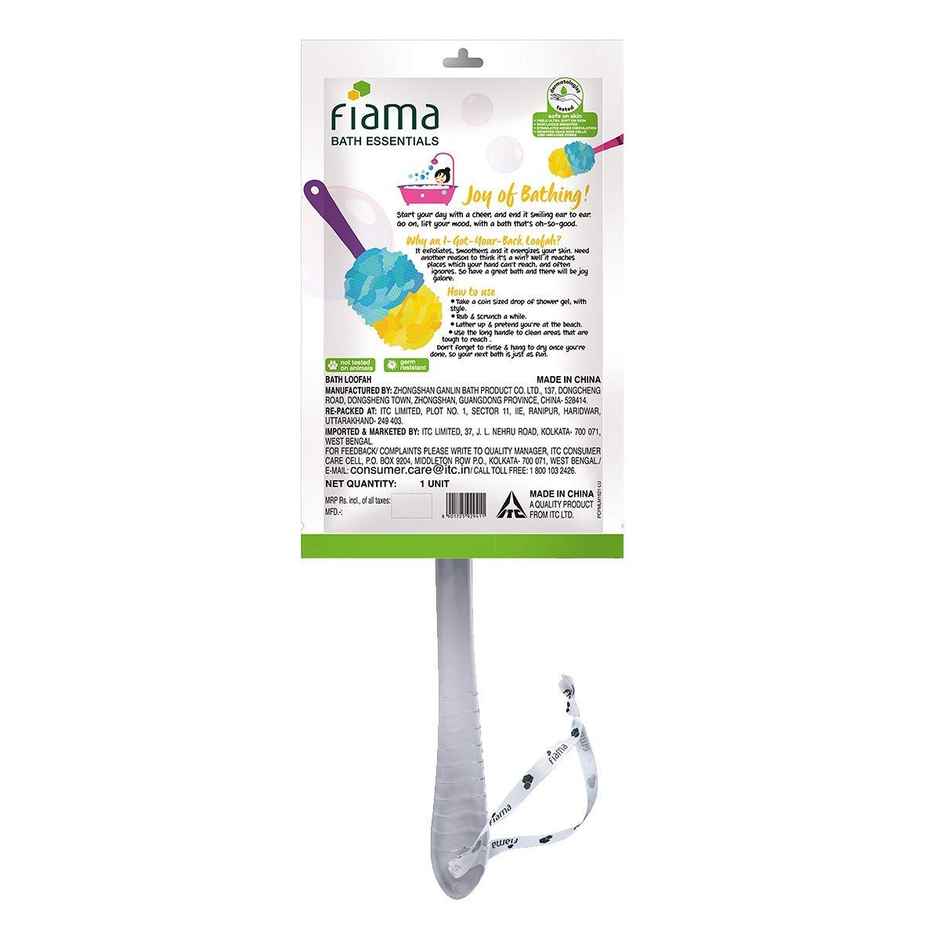 Fiama Bath Essential I-Got-Your-Back Body Loofah, Pack of 1