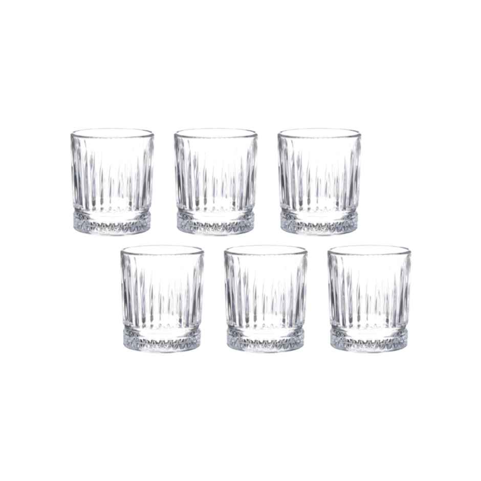 Skb1518 Dubai Whisky Glass | Set of 6 Pcs | 330 ml | Sanjeev Kapoor