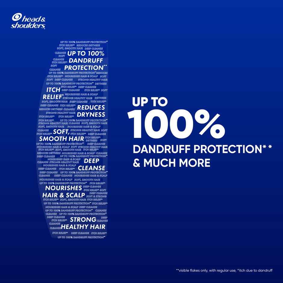 Head & Shoulders 7in1 Anti-dandruff Shampoo with 7 benefits for Men & Women