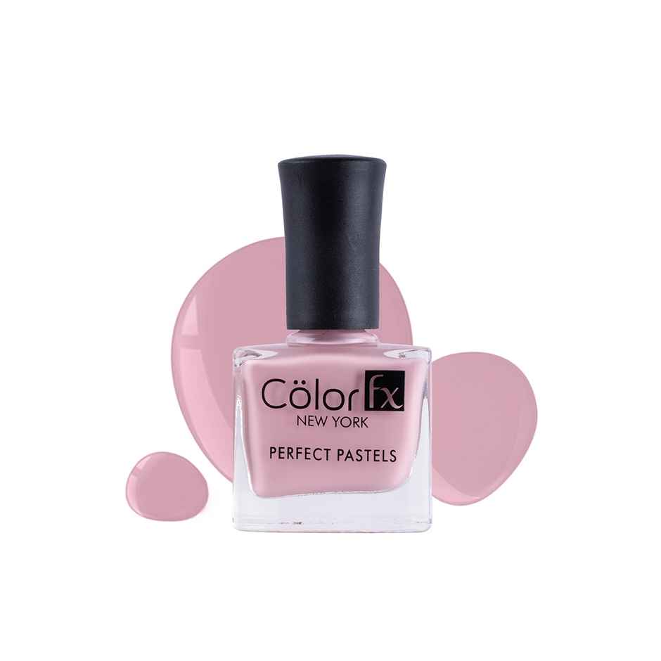 Color Fx Perfect Pastel Longlasting Glossy Finish 21 Toxin Yellowing Flamingo Pink Nail Polish 171