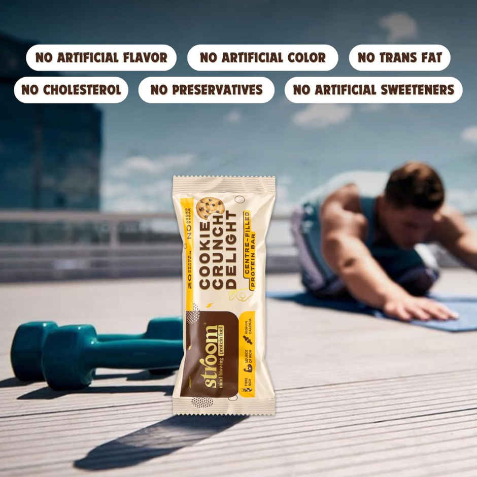 Stroom Cookie Crunch Delight 20g protein Bars