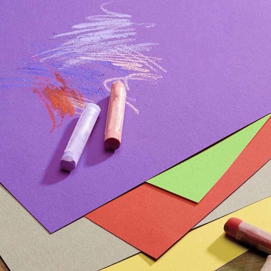 Paperpep Artists Pastel Papers 160Gsm A3 Multicolor Shades Assorted Pack Of 20 Sheets