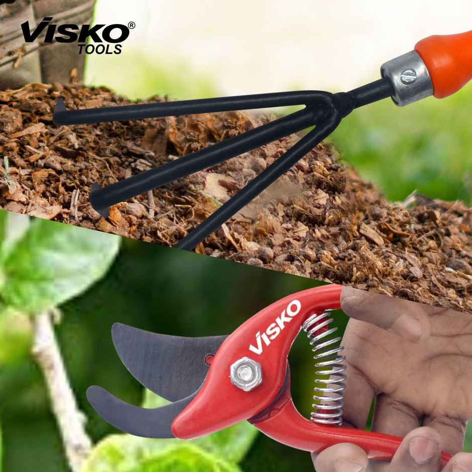 Visko 658 Garden Tools Set With 2 pcs Garden Tool Kit