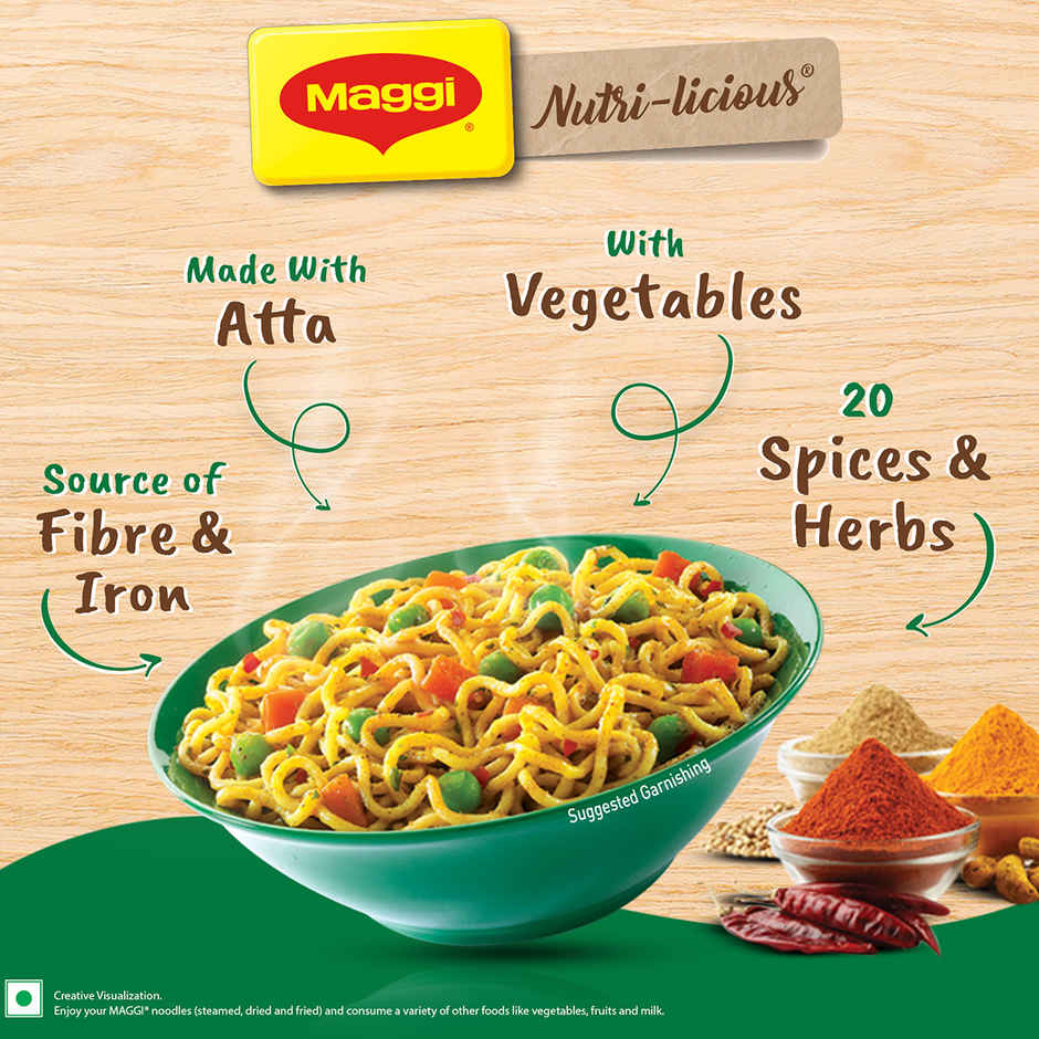 Maggi Nutri-Licious Masala Veg Atta Noodles Combo