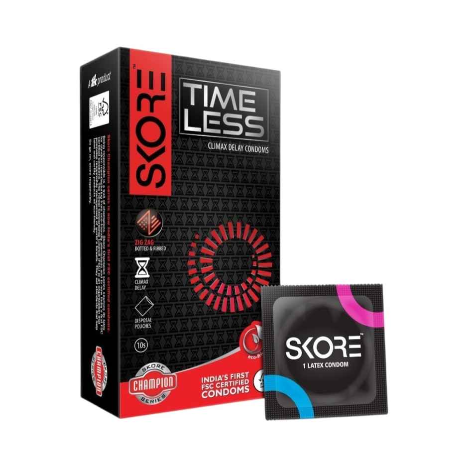 Skore Time Less Condoms | Personal Care Product