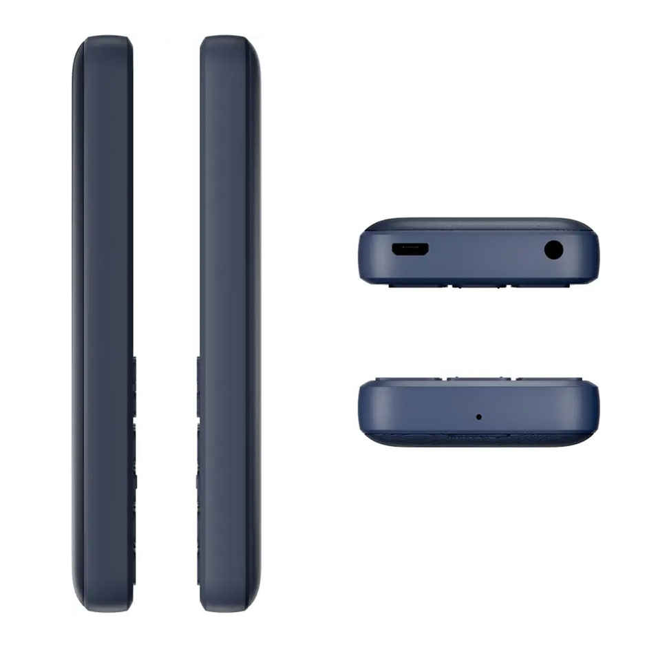 Nokia 130 Music Dual Sim Keypad Mobile | 2.4" Display | 1450 mAh Battery | Blue