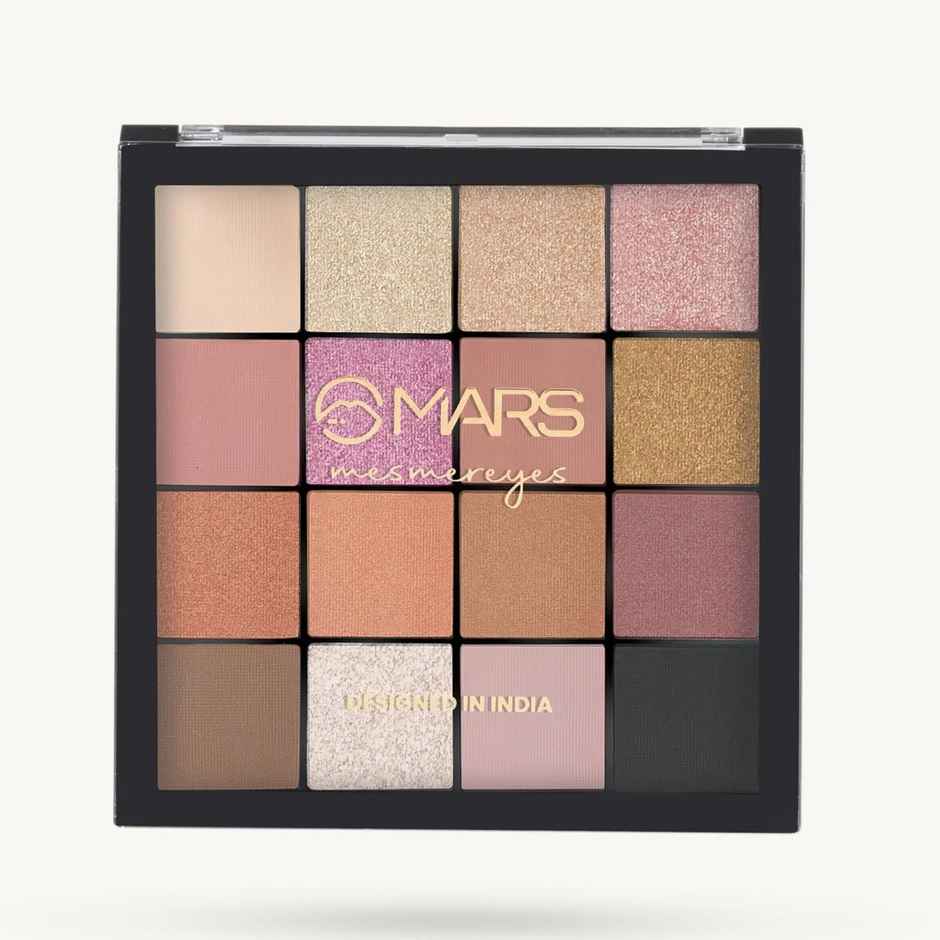MARS Cosmetics Highly Pigmented Mesmereyes Eyeshadow Palette (02-Multicolor)