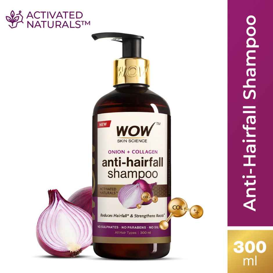 Wow Skin Science Onion Red Seed Oil Shampoo