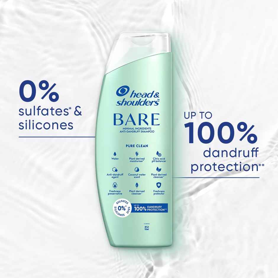 Head & Shoulders BARE Pure clean Anti Dandruff Shampoo