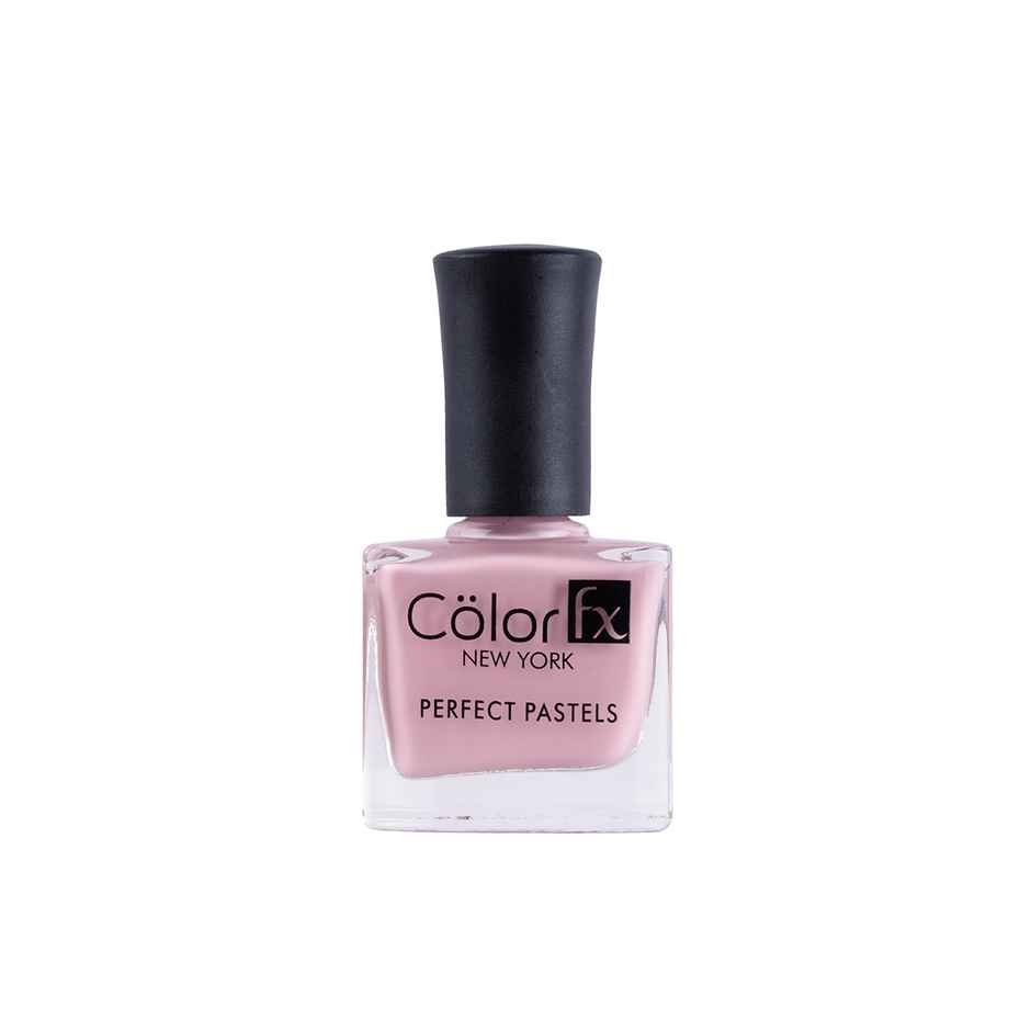 Color Fx Perfect Pastel Longlasting Glossy Finish 21 Toxin Yellowing Flamingo Pink Nail Polish 171
