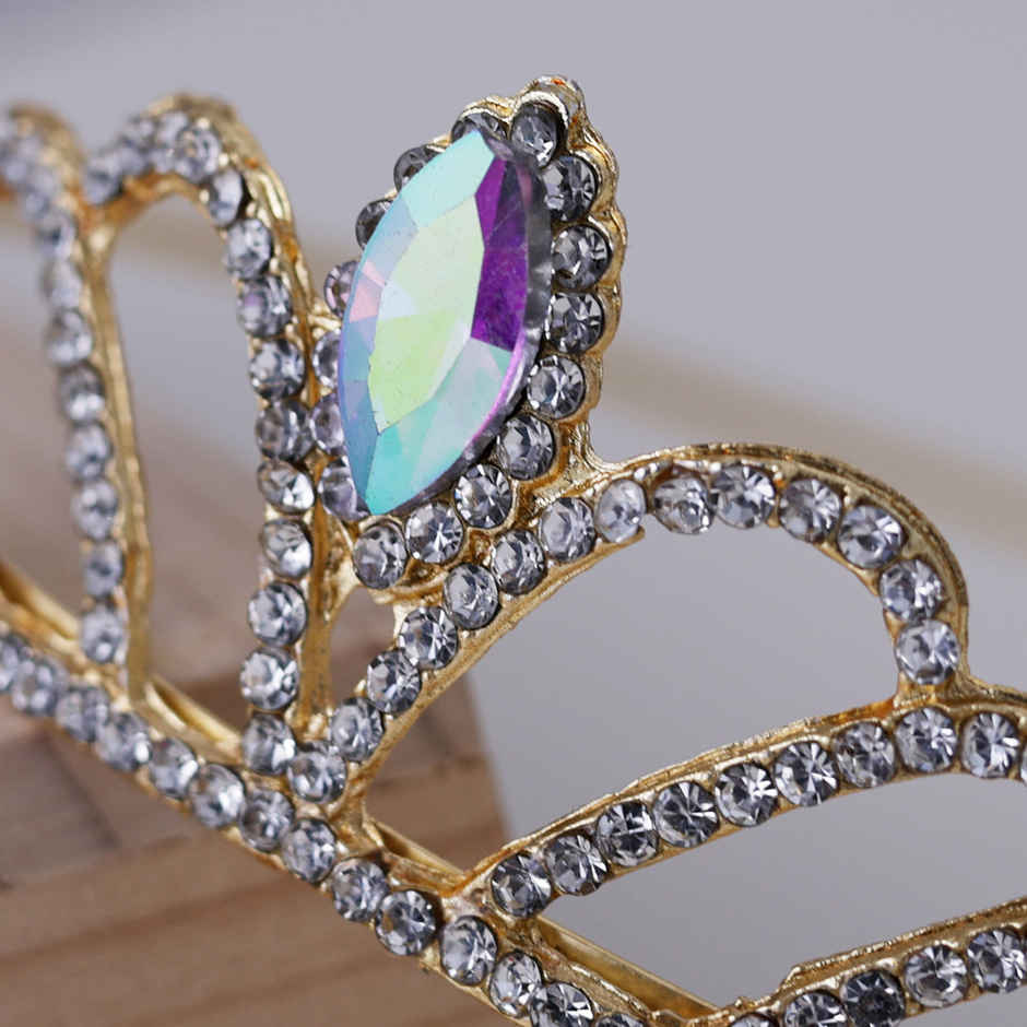 Diamond Princess Crown | Kids Birthday Celebration Tiara | Royal Party Crown | Propcon