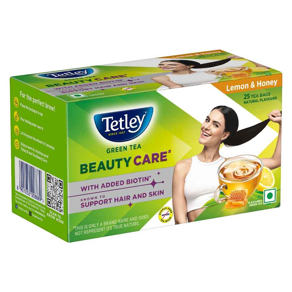 Tetley Beauty Care - Lemon | Honey Green Tea