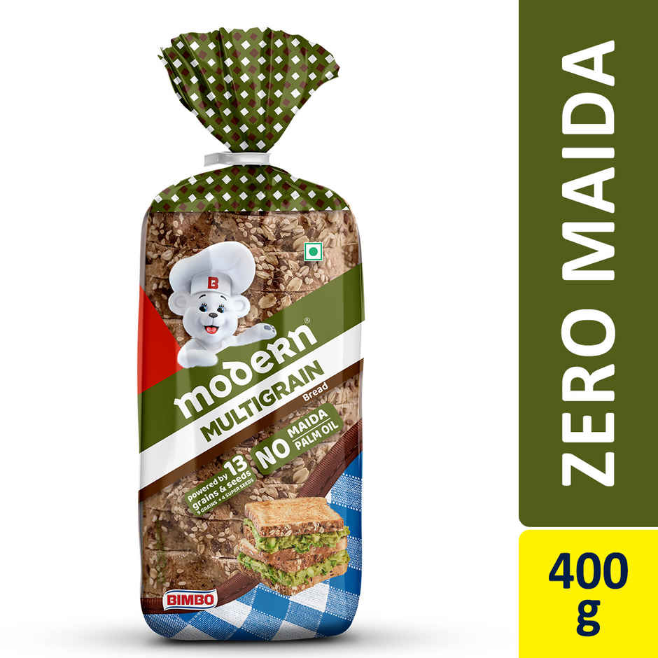 Modern Multigrain Bread - 13 Grains & Seeds (Zero Maida)