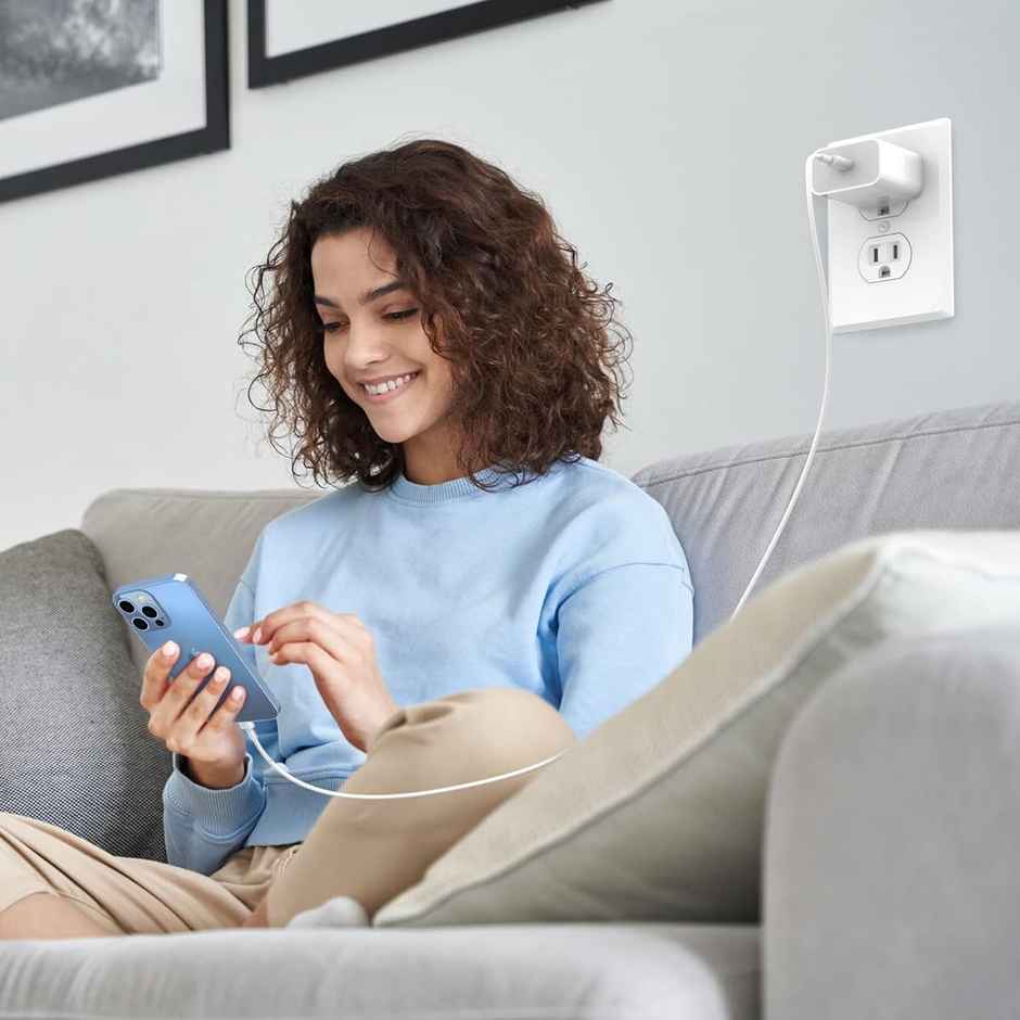 Unigen 20W Type-C Pd Wall Charger Fast Charging Adapter For Smartphones | Tablets | Smartwatch