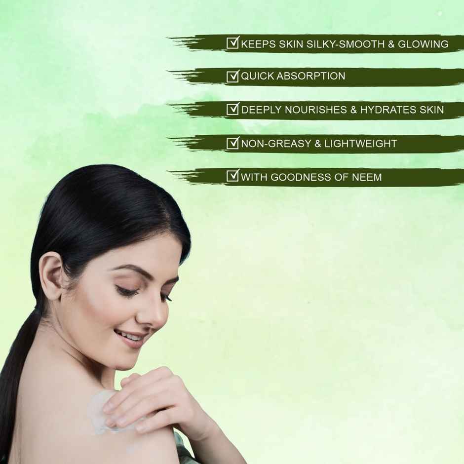 Nimbarka Neem Body Lotion Deep Moisturizing & Nourishing Formula Soothes & Protects Skin