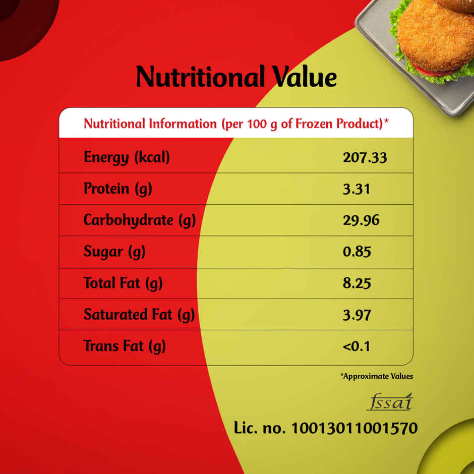 Heinz Tomato Ketchup (435g) & Mccain Veggie Burger Patty (360g) Combo