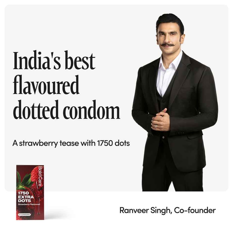 Extra Dots Strawberry Condoms