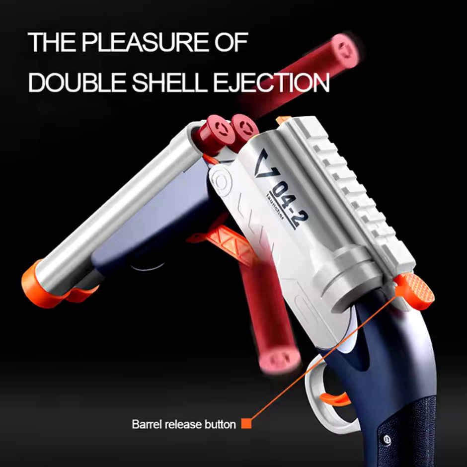 Toytales Toy Gun Blaster Soft Foam Bullets | Toys For Boys | Gun For Kids