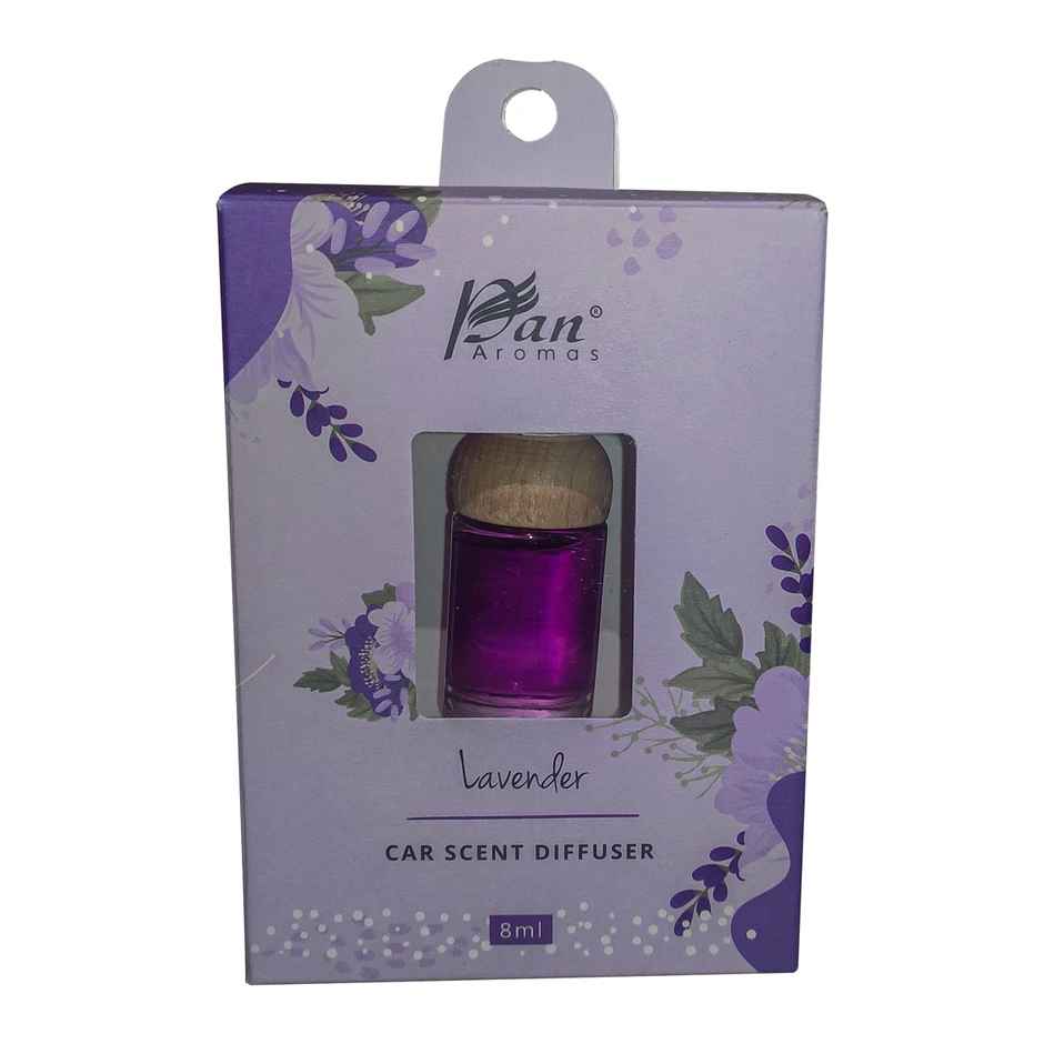 Pan Aromas Car Scent Reed Diffuser - Lavender