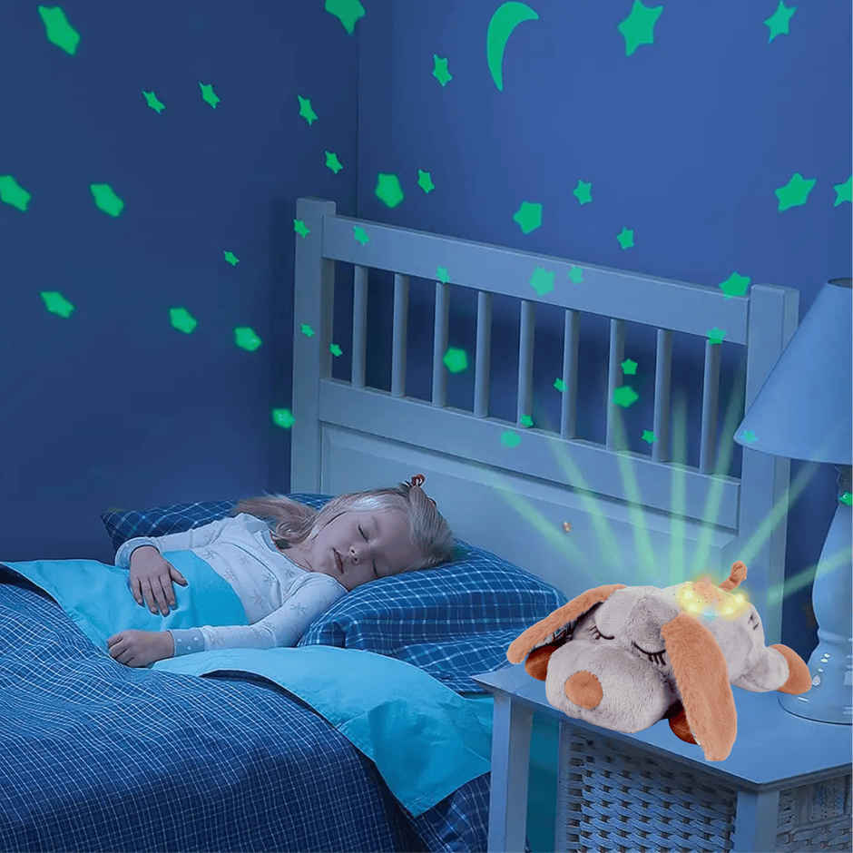 Toytales Dog | Light Projector | Birthday Gift | Soft Toy | Musical Toy | Electronic Toys