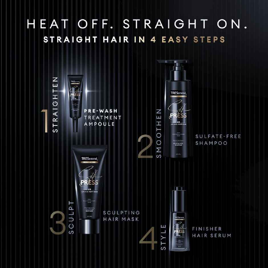 Tresemme Silk Press Pre-Wash Treatment Ampoules