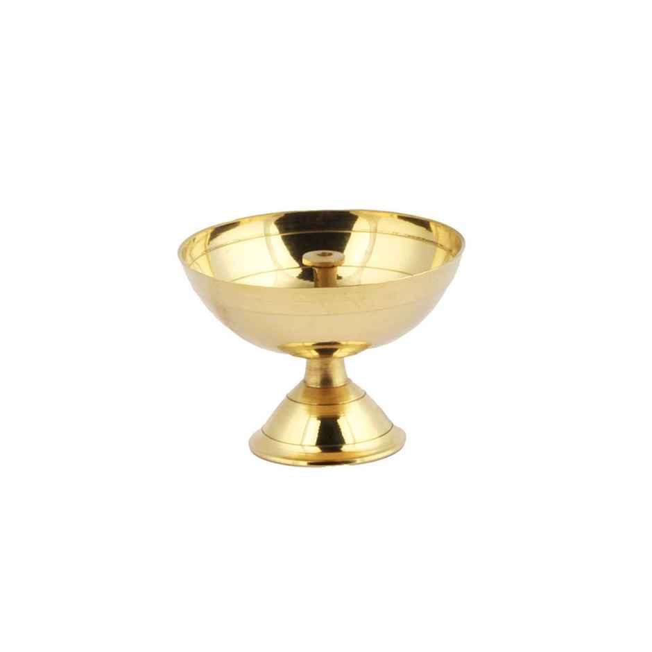 Nitya Pyali Diya | Gold | Brass | Pooja Utensils | Shubhkart