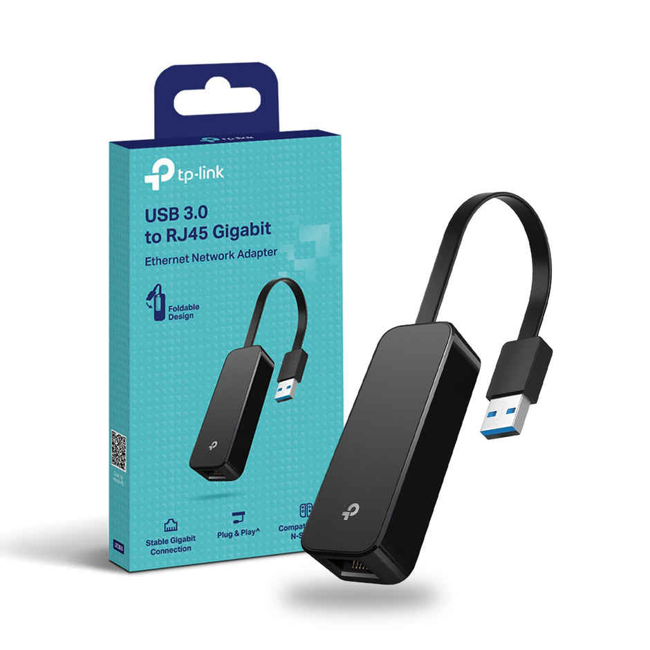 TP-Link UE306 RJ45 USB 3.0 to Gigabit Ethernet Network Adapter, Plug and Play