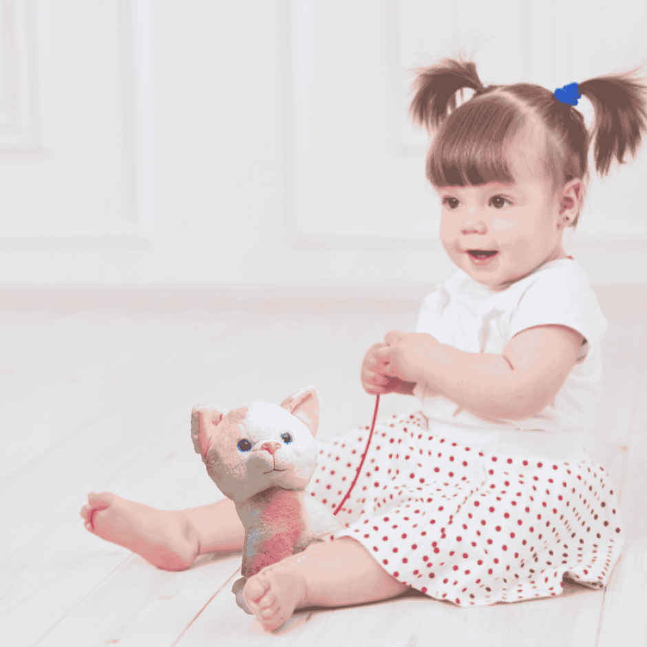 Toytales Cute Cat Soft Toy | Plushie Colorful Stuffed Animal | Toy For Kids