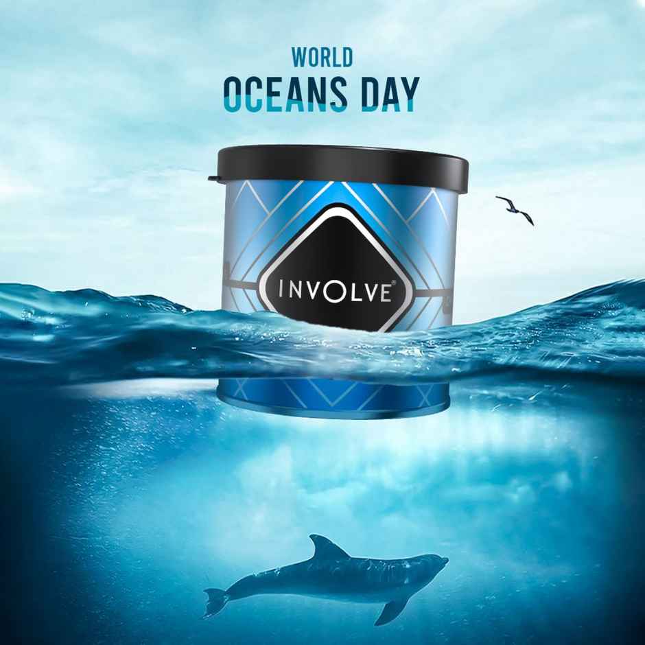 Involve Your Senses Gel Can Atlantis Exclusive Gel Car Perfume Air Freshener Drivfresh - Itg03