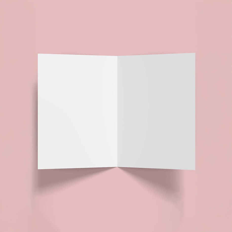 Red Snowman Merry Christmas Greeting Card | Mad Over Print