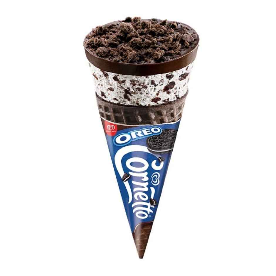 Kwality Wall's Cornetto Oreo Cone | Crunchy & Chocolatey Combo 