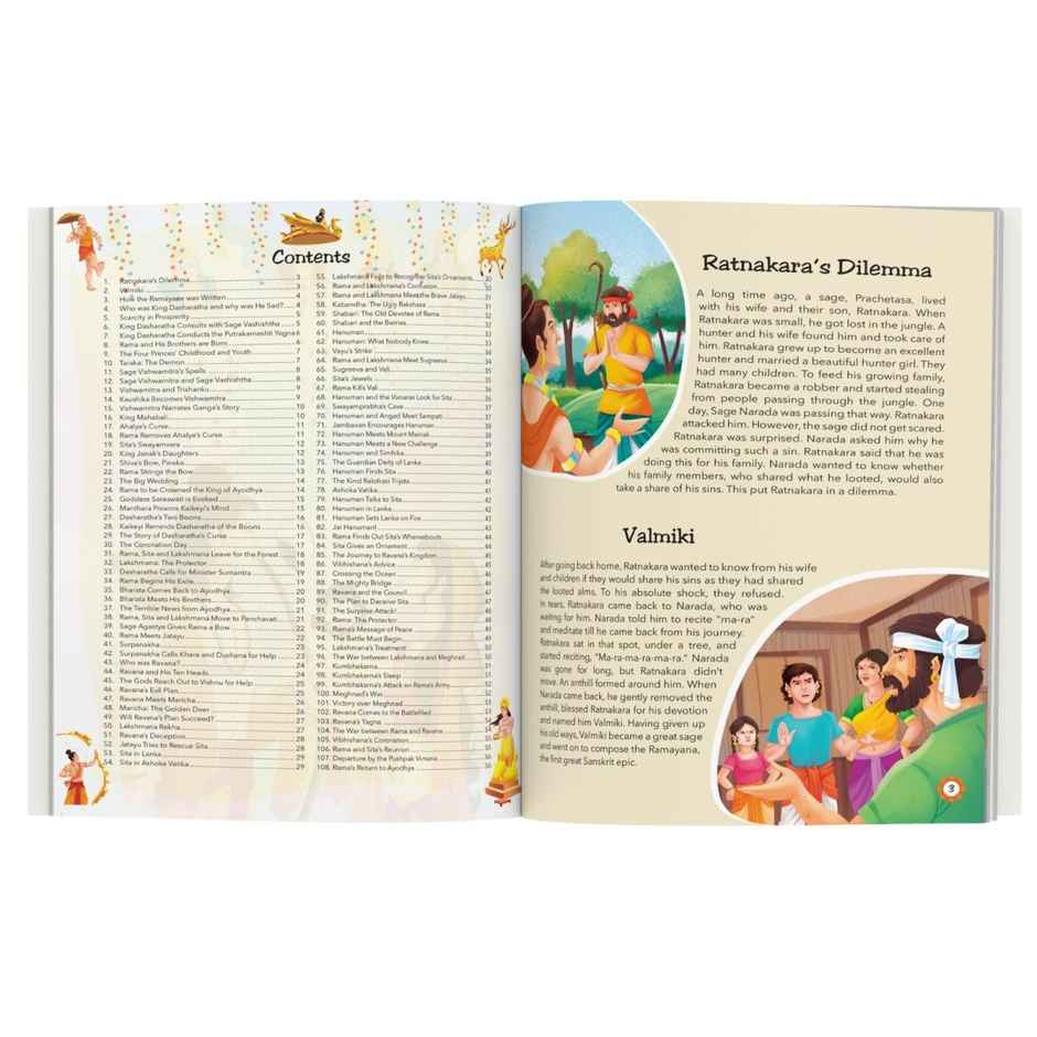108 Ramayana Stories | Illustrated | Bedtime Stories For Kids | Age 3-10