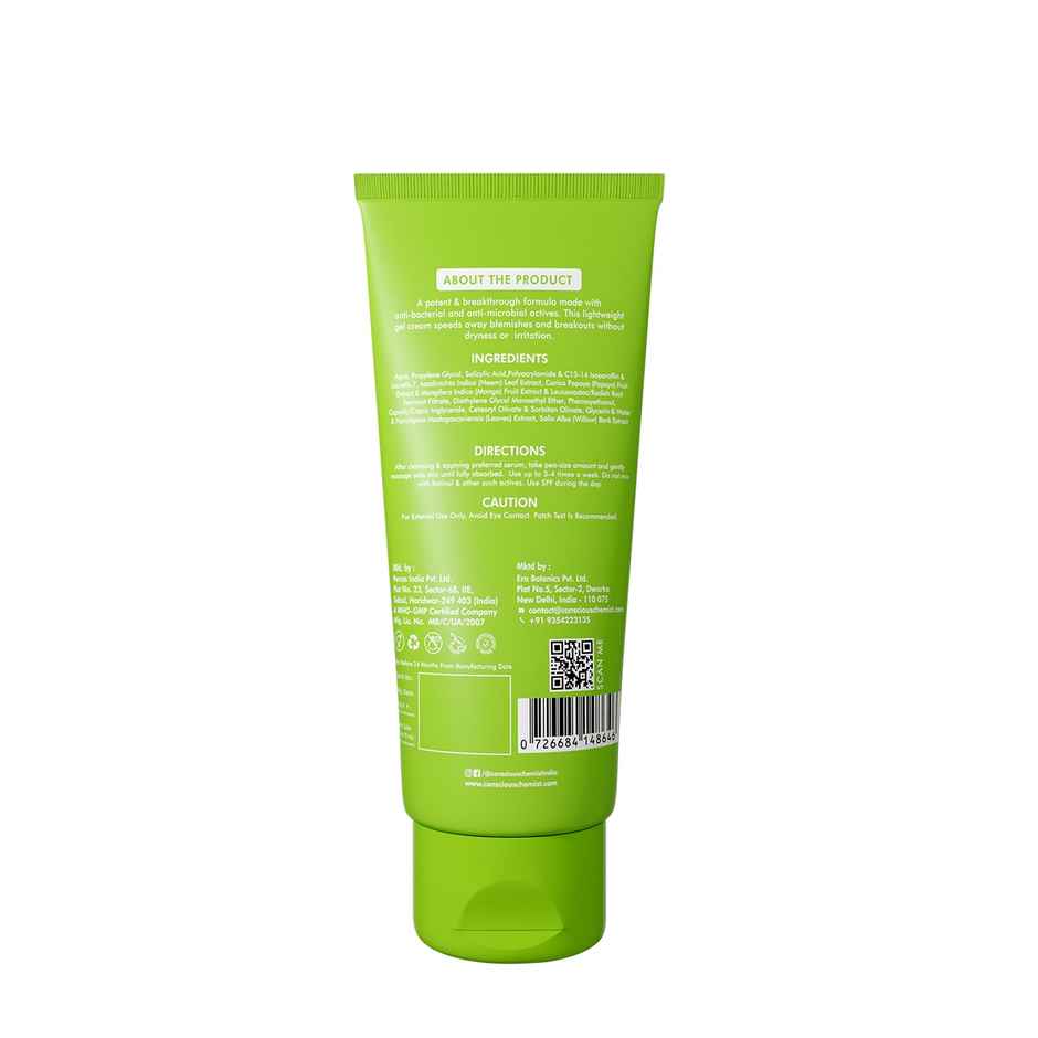 Conscious Chemist Flashfix Acne Spot Corrector Face Cream With 2% Salicylic Acid & Bio-Actives